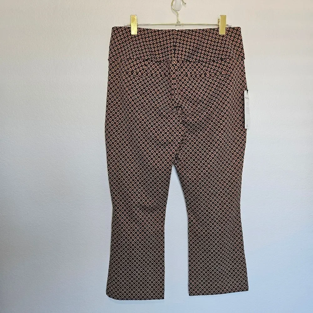 NWT Cabi | Dandy Pant 4689 Medallion Print Stretch Pull On, Womens Large - Picture 7 of 7